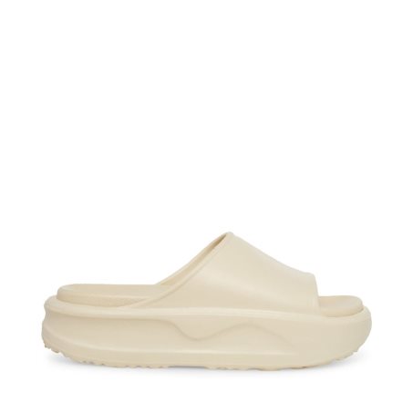 Beige Steve Madden Jazzie Women's Slides | PH 7069UCF